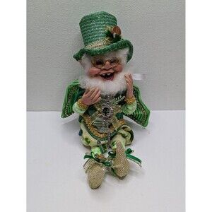 Mark Roberts Leprechaun with Penny Coin 2009 Fairy 12" HTF Rare St Patrick's Day
